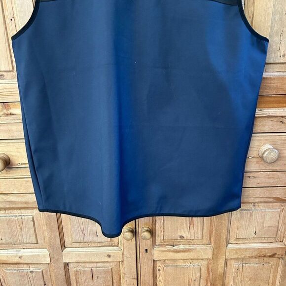 Men's Duluth Trading Company XXL Tall Blue Black Vest Pockets‎ Zipper Utility - Picture 11 of 12